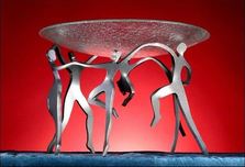 Boris Kramer Fine Art Boris Kramer Fine Art Dancing Family with Four Children with Bowl
